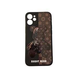 Robot Bear Brown Phone Case iPhone 12 Mini